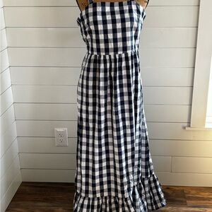 Jcrew maxi tank dress